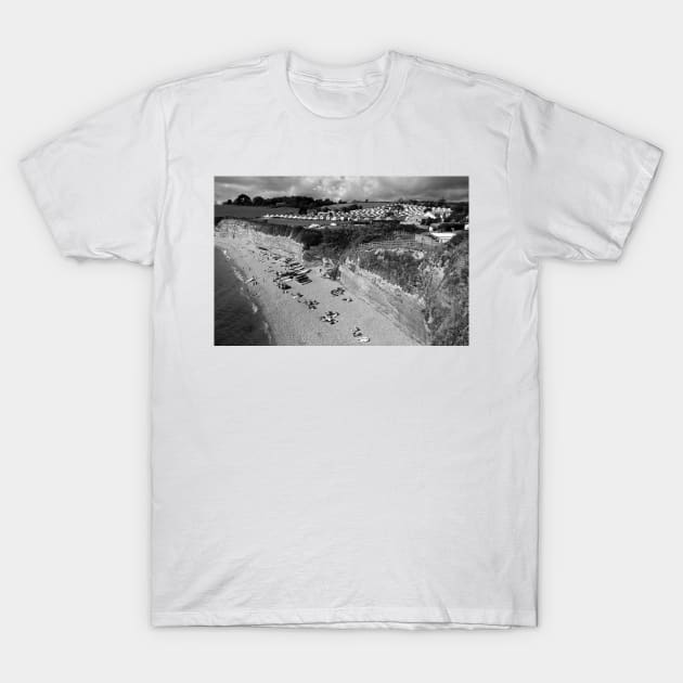 Ladram Bay Jurassic Coast Devon England T-Shirt by Andy Evans Photos